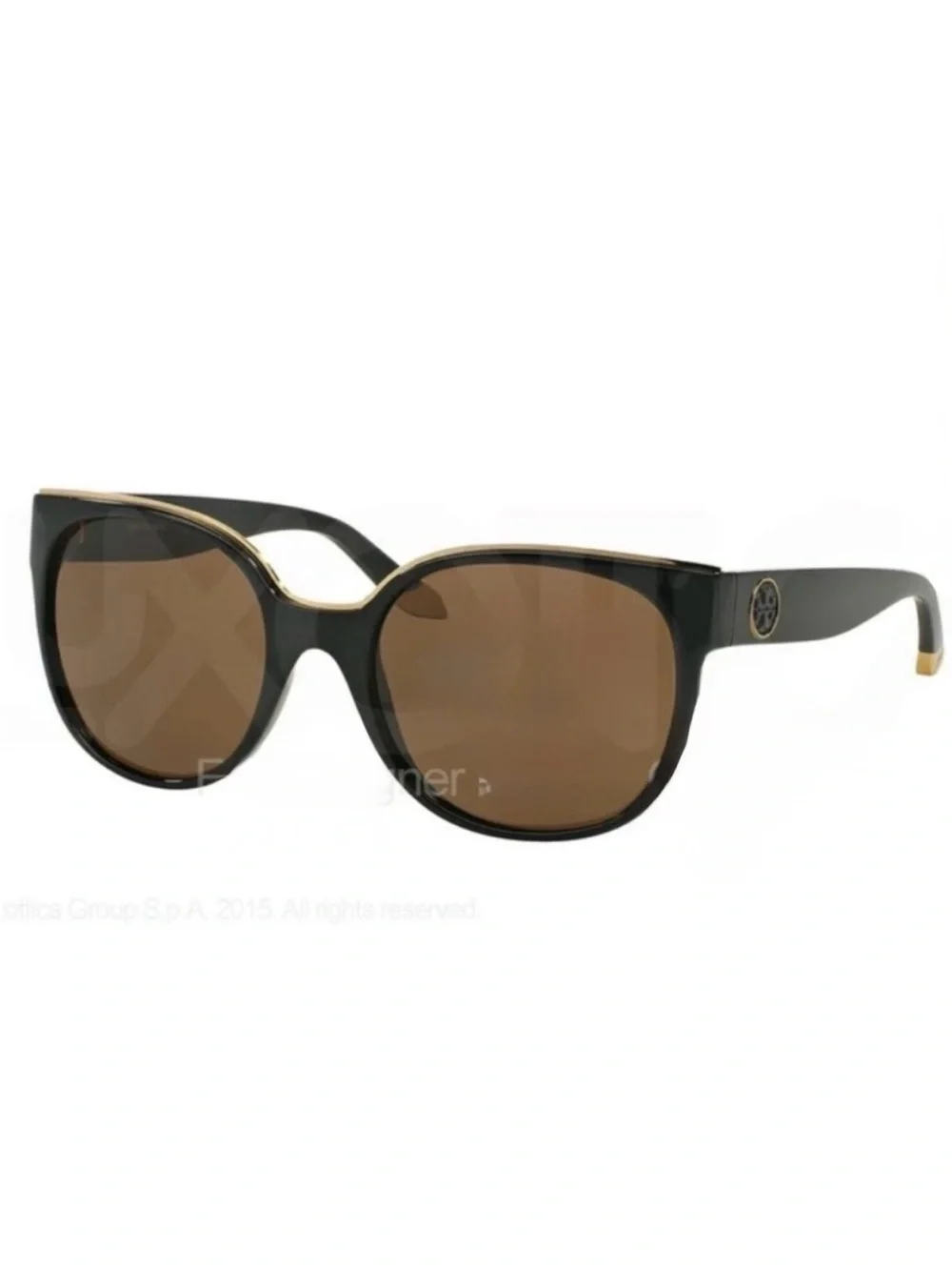 Tory Burch✨TY9042 Sunglasses 131273-56 - Black Frame with gold tone boards